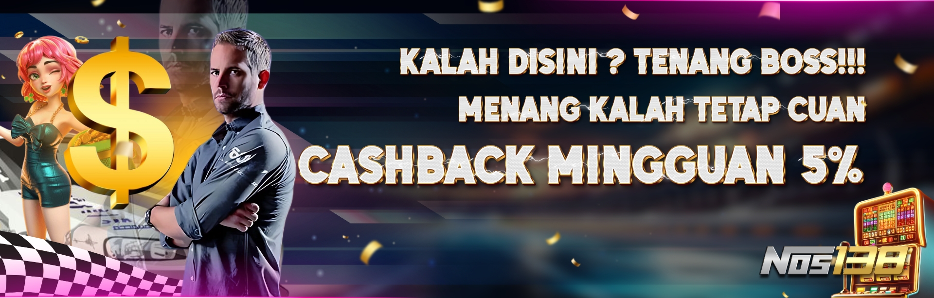 CASHBACK MINGGUAN 5%