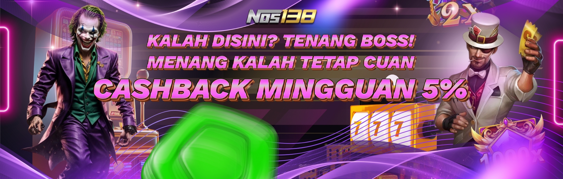 CASHBACK MINGGUAN 5%