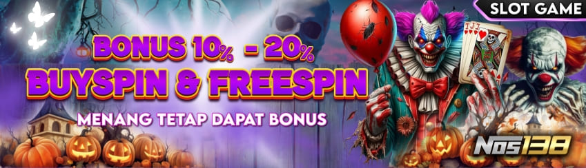 BONUS SLOT FREE SPIN 20% & BUY SPIN 10%