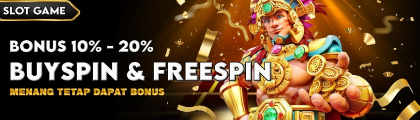BONUS SLOT FREE SPIN 20% & BUY SPIN 10%