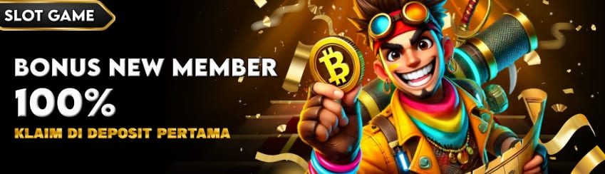 BONUS MEMBER BARU 100% SLOT GAME